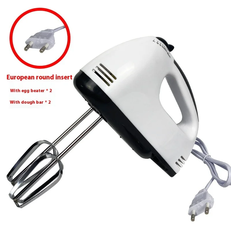 High-Power Household Electric Hand Blender Mini Mixer and Whipped Cream Machine for Baking