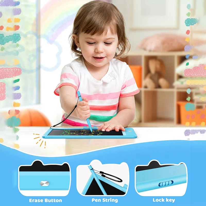 Educational Novelty Toys Lcd Tablet For Kids Digital Writing Pads Writing Tablet For Kids Writing Tablet Pad Lcd Writing Tablets
