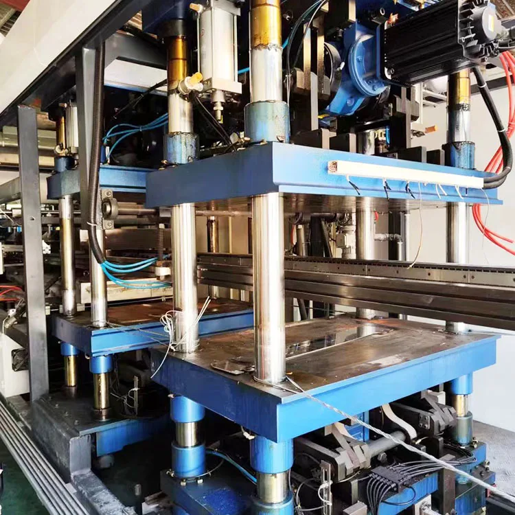 Used Heavy Duty Yoghurt Cup Vacuum Forming Multi Station Plastic Thermoforming Machine