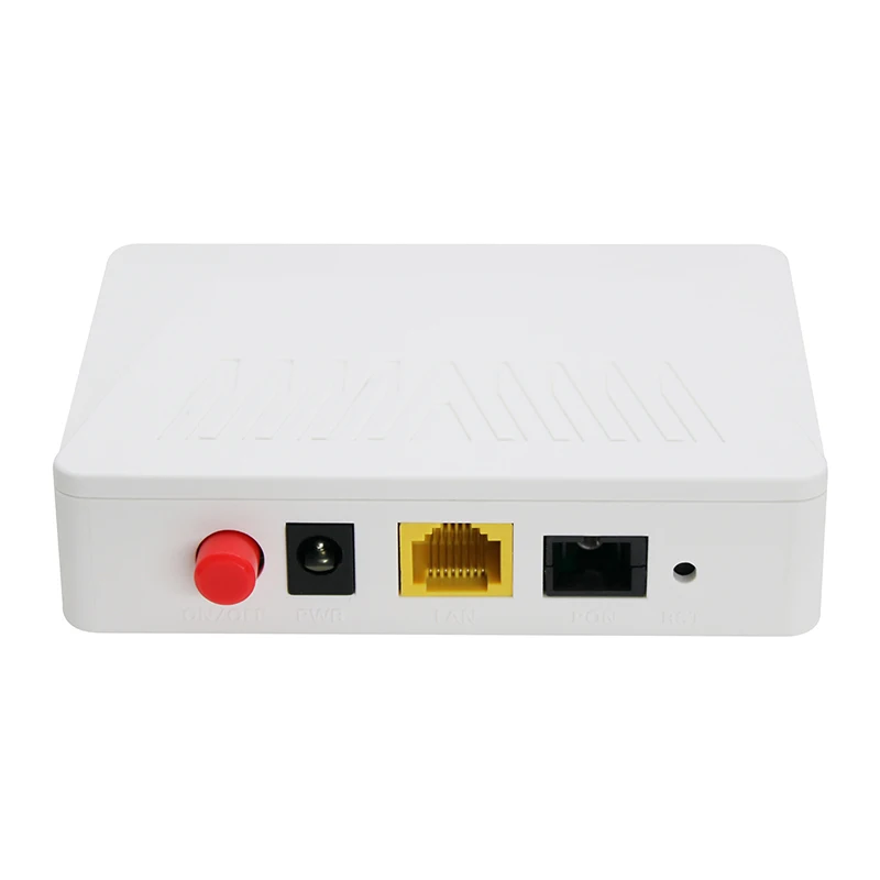 FTTH Epon with ZTE GEPON ONU 1GE Fiber Modem Onu Device 12V DC 1 EPON Optical Interface 20KM FTTH Solutions SFF OEM/ODM CN;GUA