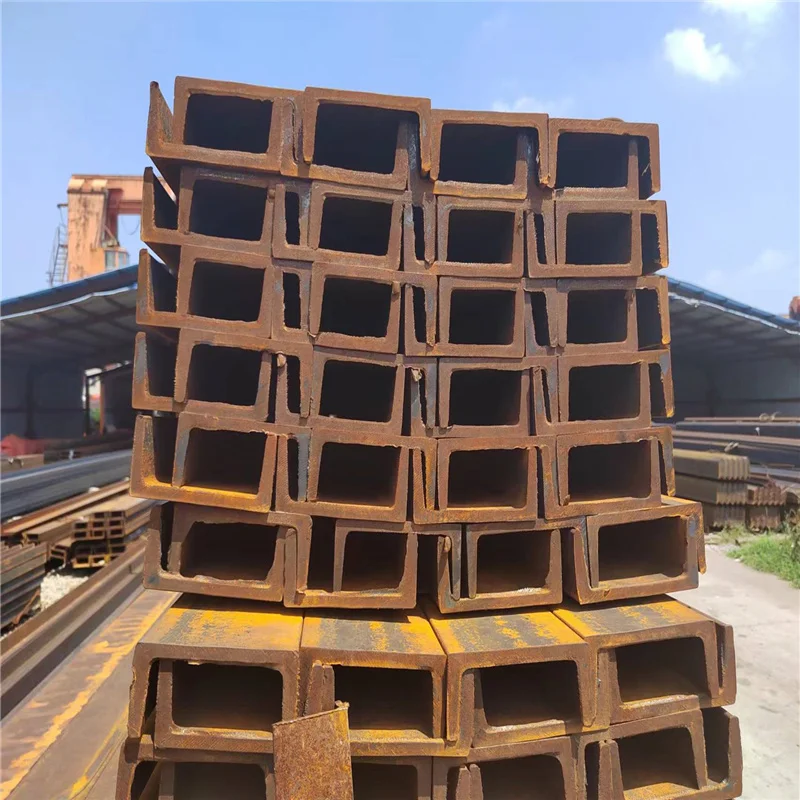 China factory Q355 Q235 galvanized carbon hot rolled stainless aluminium U beam steel C channel U channel steel low price