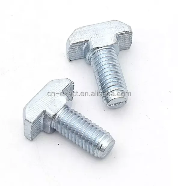 Factory direct T Slot Hammer Head 304 Stainless Steel Channel T Bolts Screws