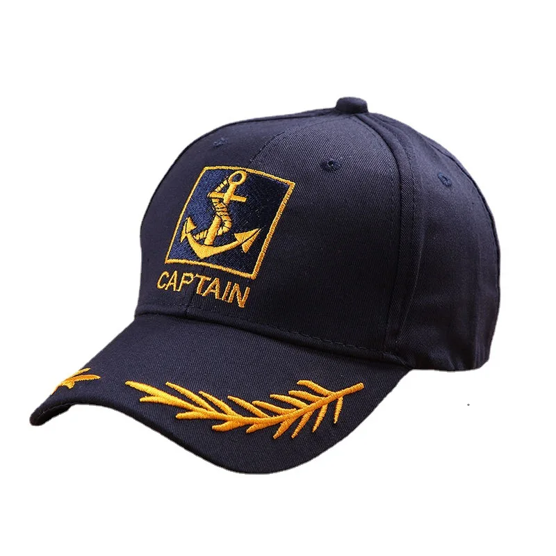 New Adjustable White Sailor Captain Hat Yacht Ship Boat Kids Sailor Captain Baseball Caps