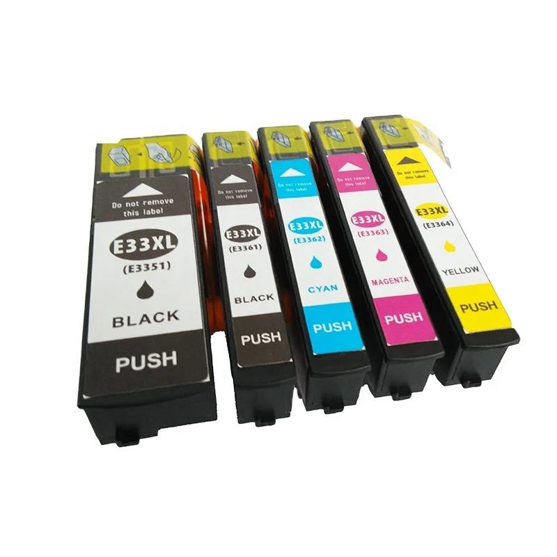 original quality Compatible ink cartridge 33XL T3351, T3361, T3362, T3363, T3364 for epson xp 530 XP630 XP635 XP830
