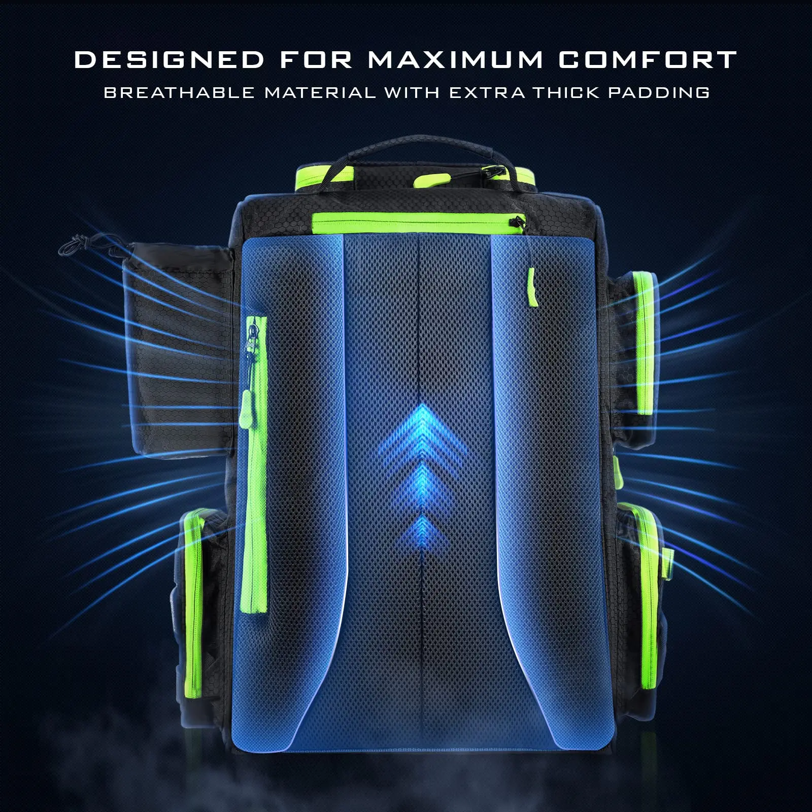 Portable Fishing Tackle Tote Storage Bags Water-Resistant Fishing Gear Storage Durable Fishing Tackle handbag