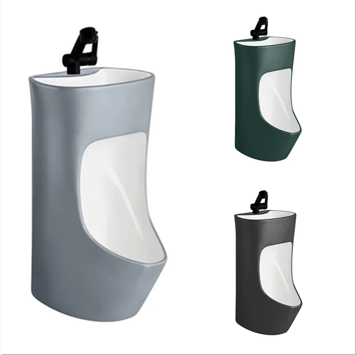 Custom Colors Wall Mount Urinal Wall Hung Urinal Ceramics Toilet Sink Urinal