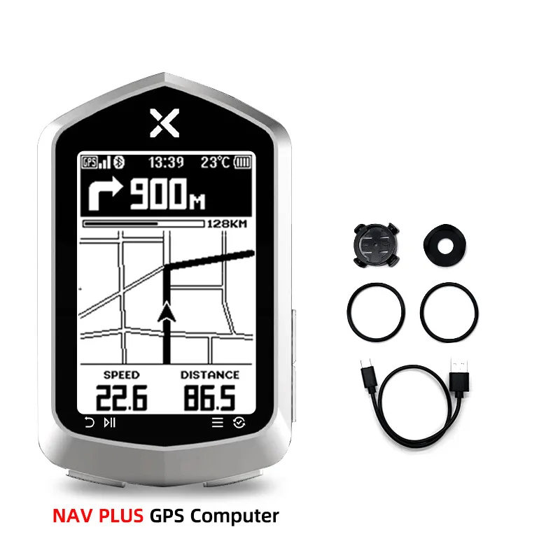 XOSS NAV+ Map Navigation Cycling GPS Computer Speedometer 2.4 Inch MTB Road Wireless NAV Plus Bike Computer