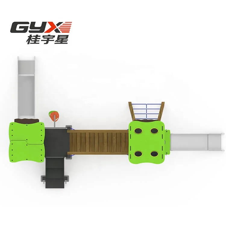 Chinese Factory Custom Kids Playsets Swing And Slide Backyard Playground Equipment