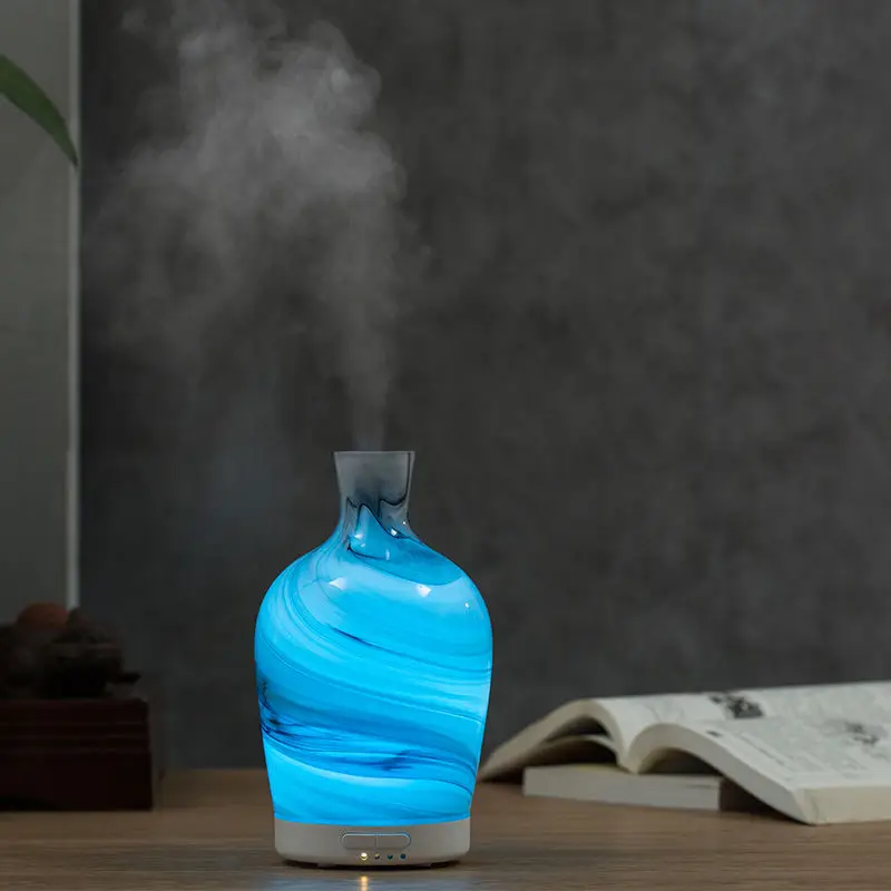 Hot Sale Glass Vase USB Desktop Household Innovative Aroma Diffuser Air Humidifier