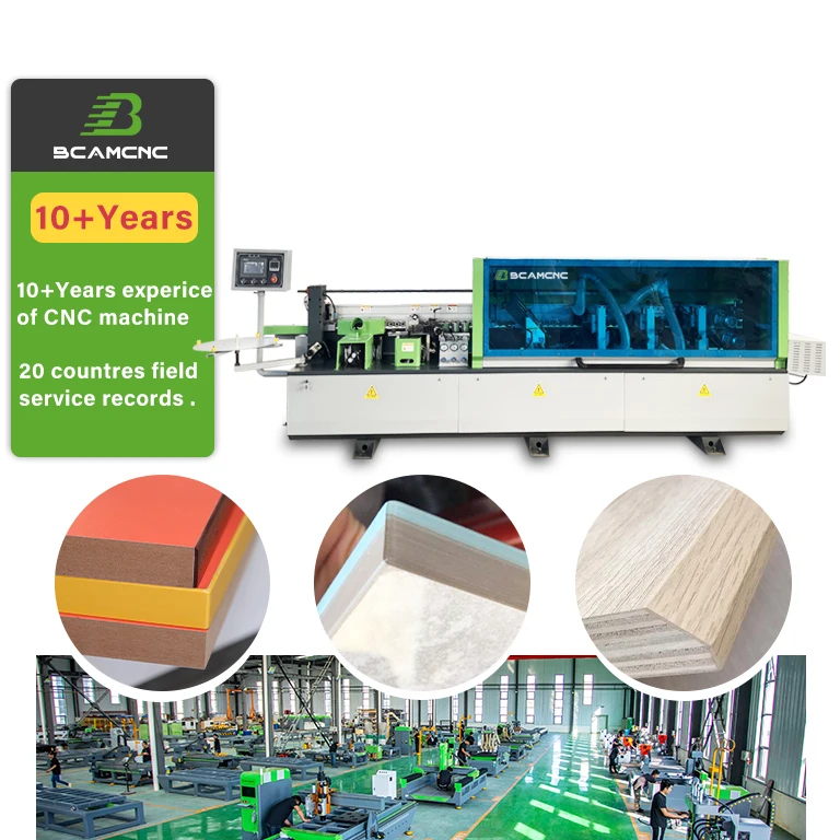 BCAMCNC door edge banding machine woodworking machinery full automatic edge banding edge banding making machine