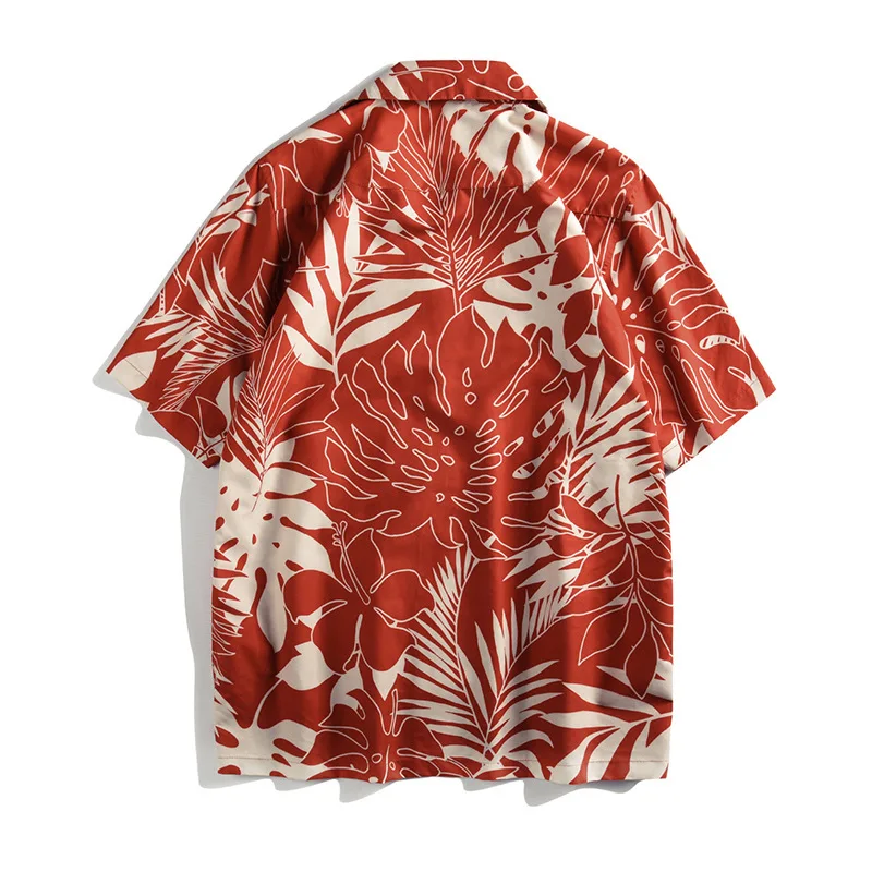  Оптовая продажа camisas playa hombre hawaiana gomlek ny sublimacion мужские весенние блузы и рубашки цветочный принт летняя гавайская