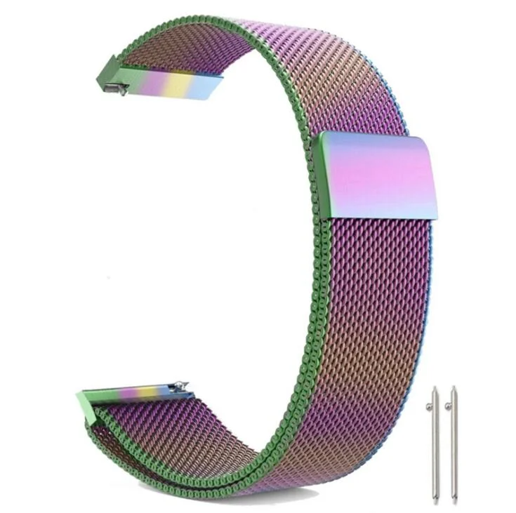 20mm 22mm Adjustable Magnetic Loop Stainless Steel Milanese Band For Samsung Galaxy Watch 6/5