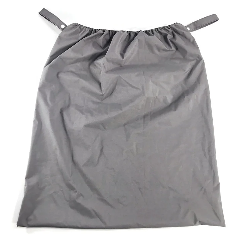 Reusable Baby Diapers Pail Liner Washable Cloth Diaper Wet Dry Bag with Flexible Strings for Laundry Kitchen Garbage Cans
