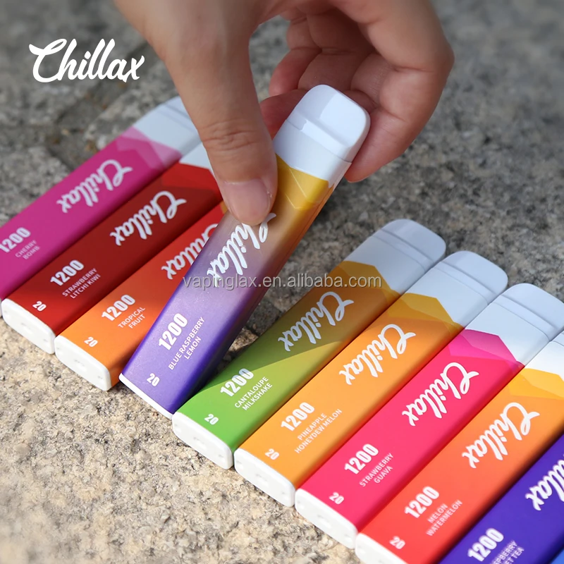 2021 новый тренд Chillax 1200 одноразовая капсула 700 мАч 4 мл предварительно заполненная Apollo ejuice ODM &