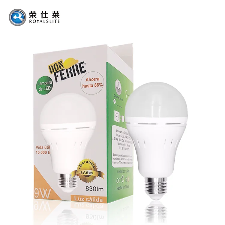 Led Rechargeable Emergency Light On Power Failure Bar Security Truck Warning With