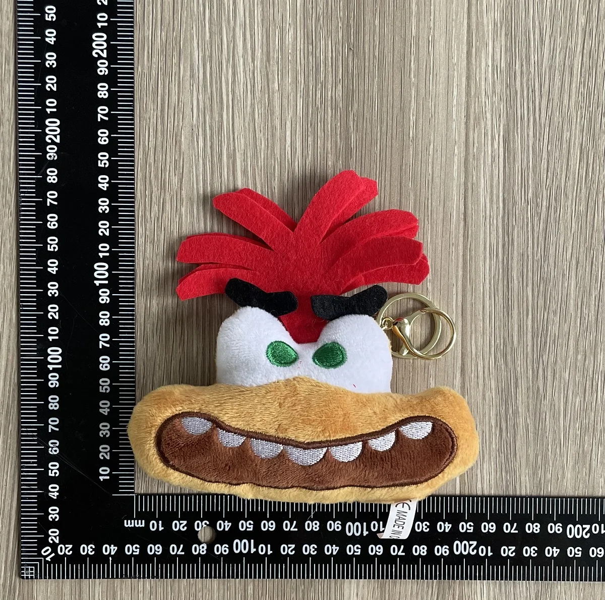 New Sales Cartoon Character Peluches Anime Brain Mood Plush Keychain Sad Angry Anxious Plush Pendant Baby Toys
