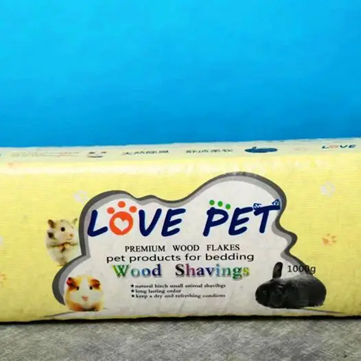 Hamster Rabbit Dutch pig Golden Silk Bear Deodorized shavings sawdust Birch bedding pet wood shavings