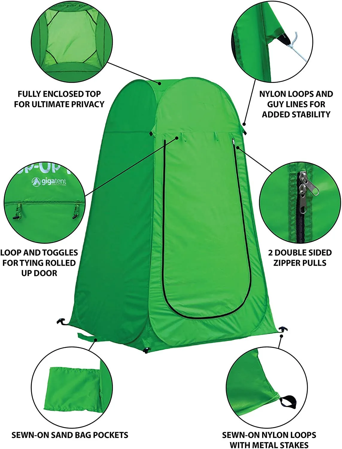Easy Set Up Pop Up Pod Changing Room Privacy Tent-Instant Portable Outdoor  Camping & Beach Shower Tent,with Carry Bag