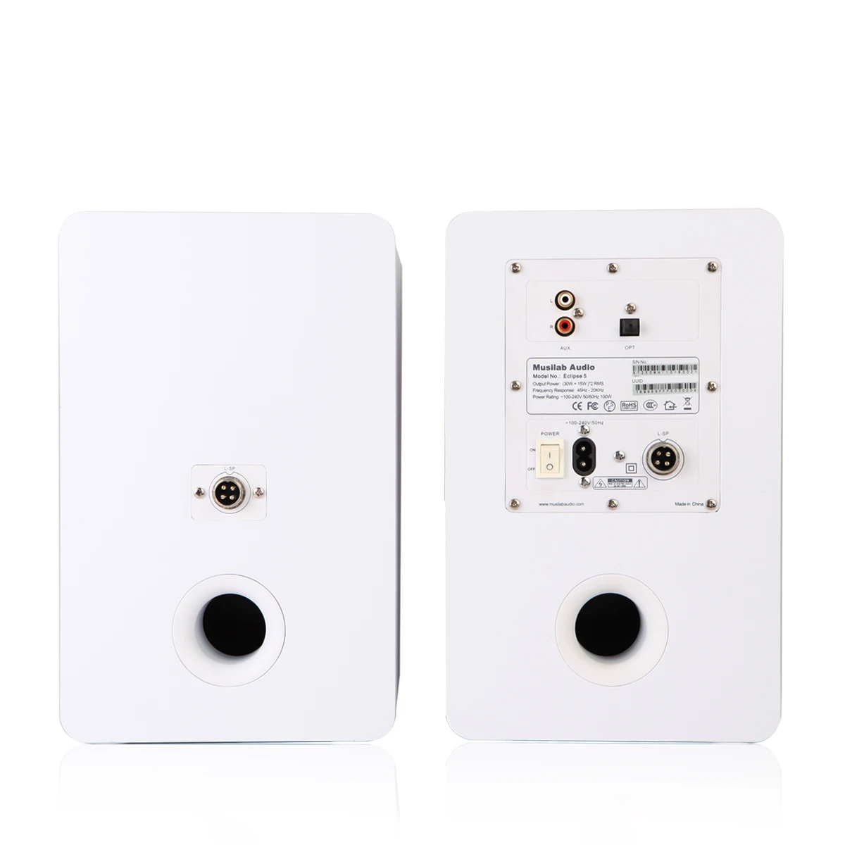 Professional Audio Supplier Wooden Book Shelf Sound Hifi Audio Active Bookshelf Home Speakers