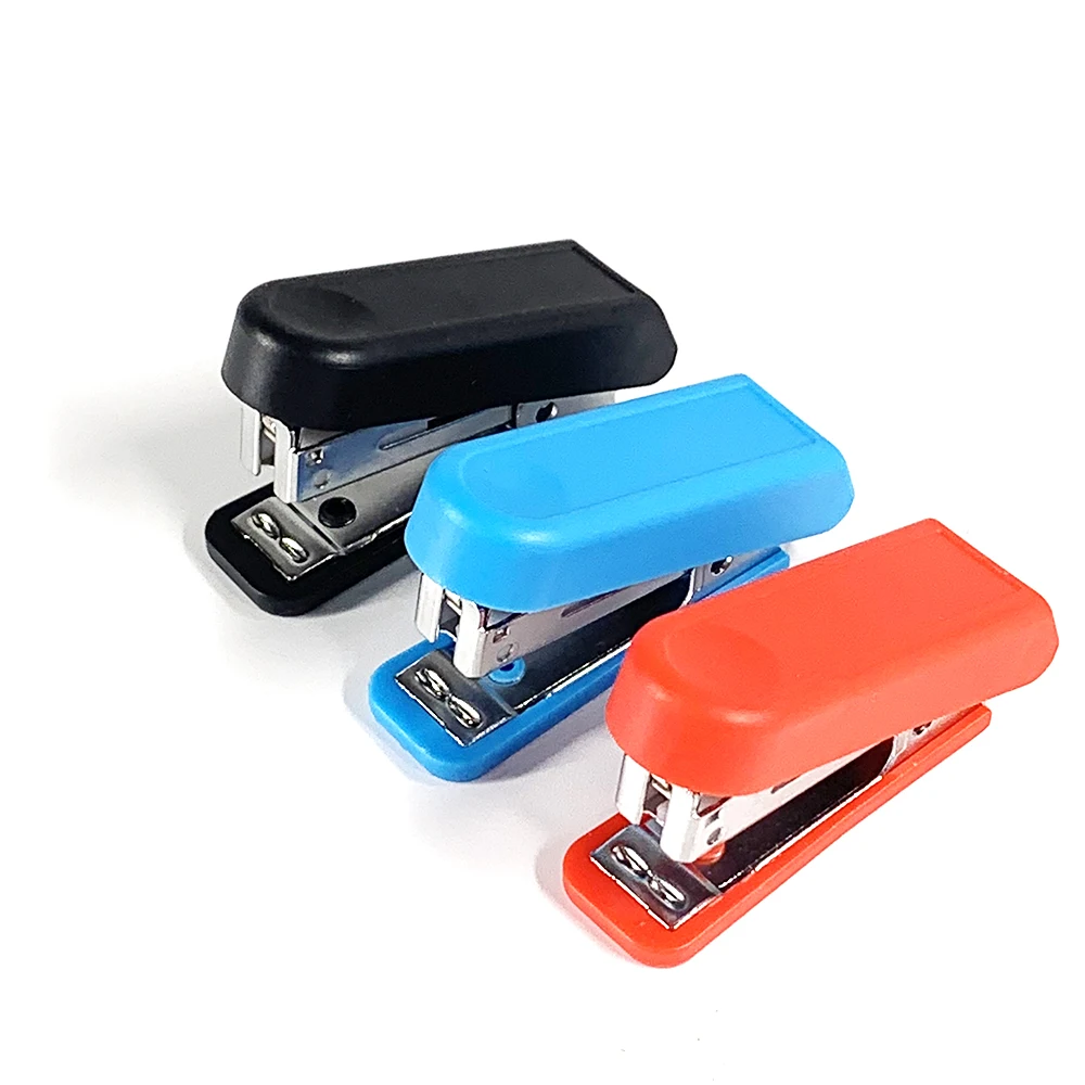new design Mini Design Staplers And Office Supplies, Stapler Machine Office Standard 18 Sheets Manual Paper Stapler