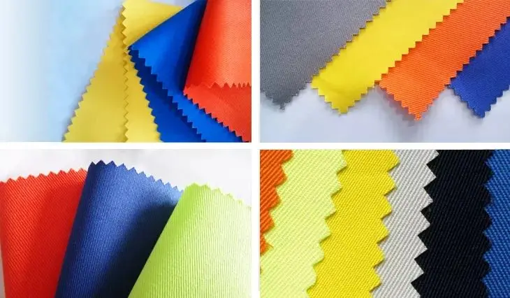 Factory Hot Sale Multiple Colour Polycotton Twill Canvasfire Retardant Fabric Made In China Oem Wholesale For Workwear Fabric