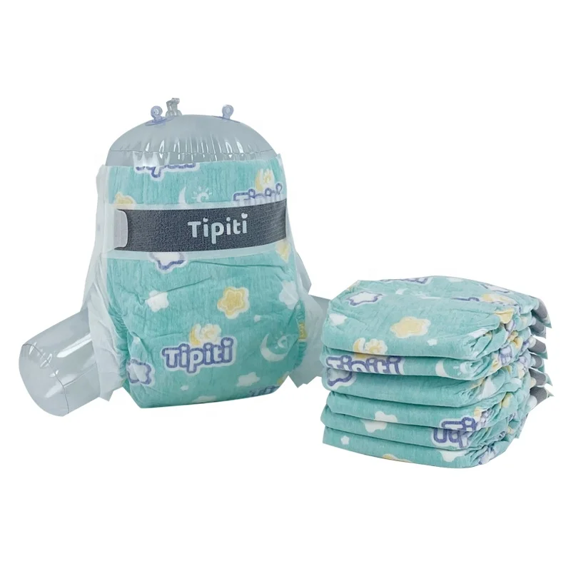Custom OEM Brand Manufacturer Soft Non woven High Absorbency Disposable Baby Diapers