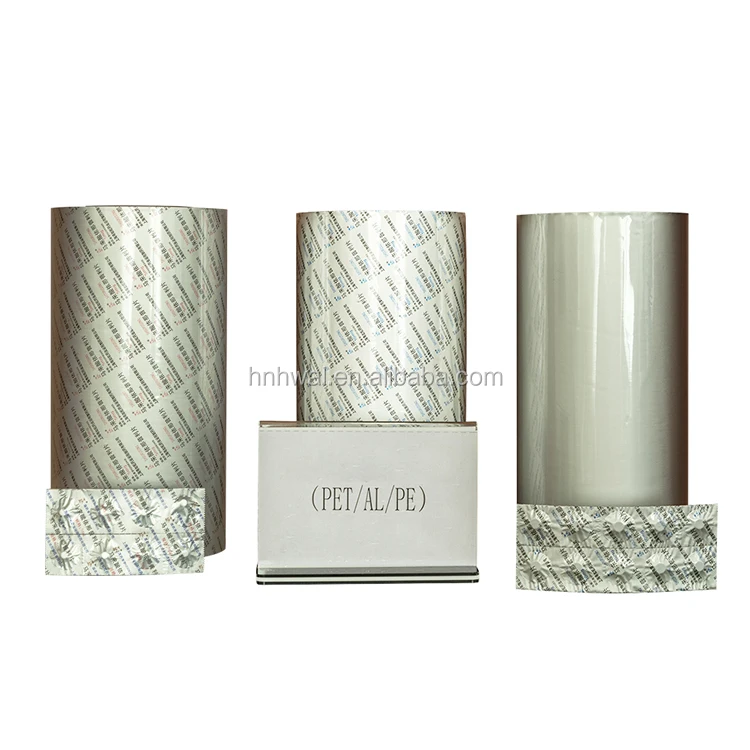 Новейшая Оптовая цена, легко рвется, мягкая алюминиевая/Полиэтиленовая упаковка для фармацевтических таблеток, рулон алюминиевой фольги