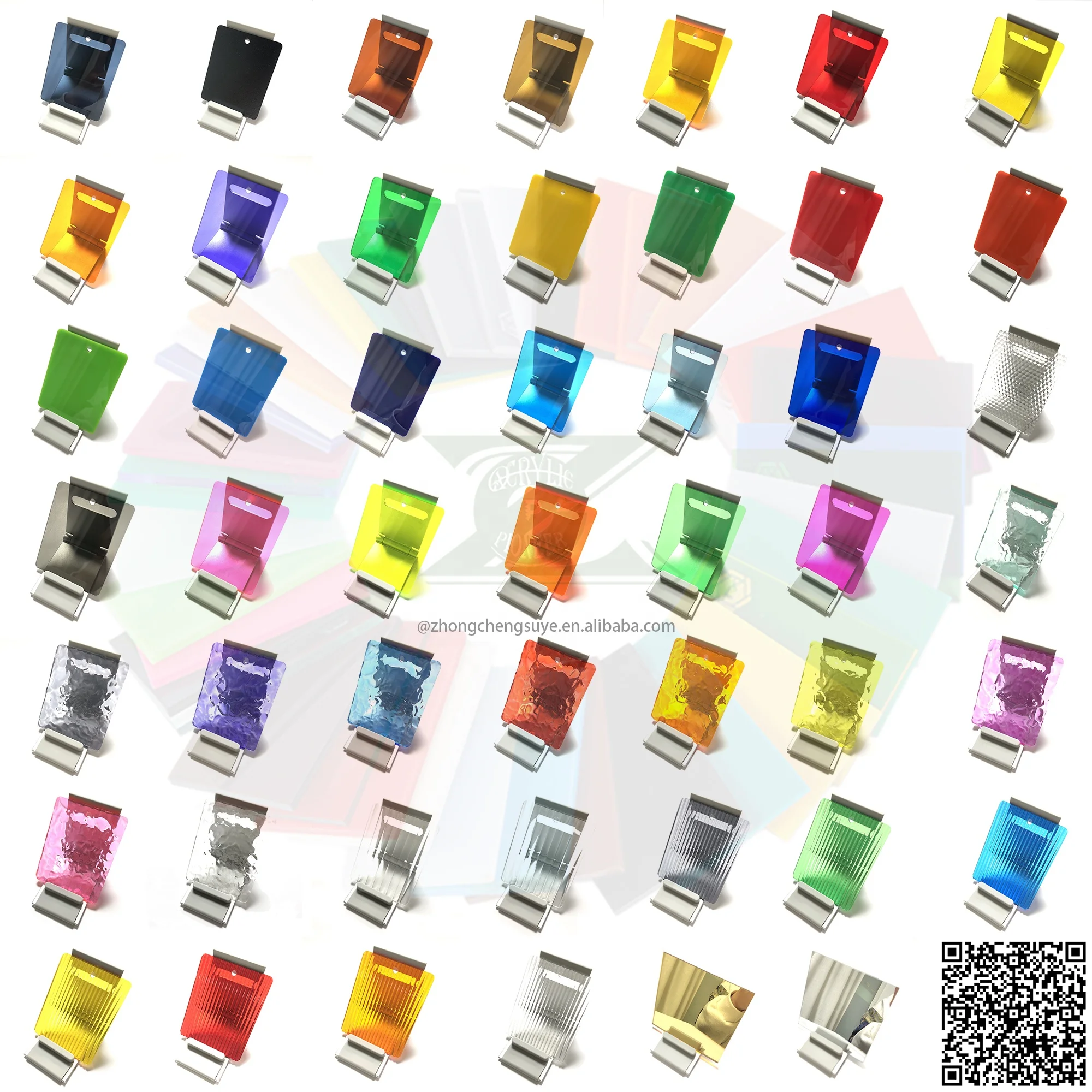 Custom Vertical Stripe Acrylic Panel for Decoration Color Acrylic Light Guide Plate Transparent Cast Acrylic Sheet