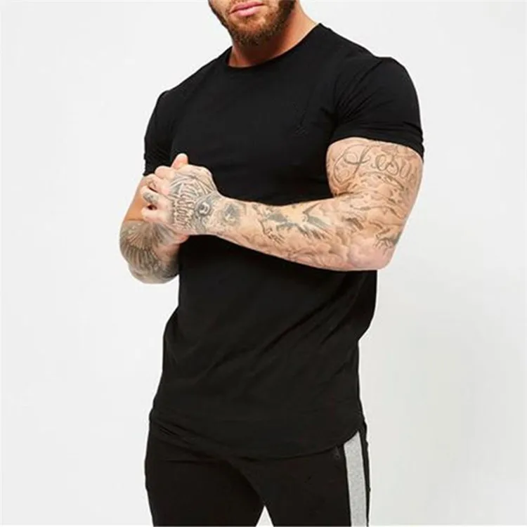 Wholesale China Customized Classic Round Neck Short Sleeve Blank White Plain Custom Printing T Shirts