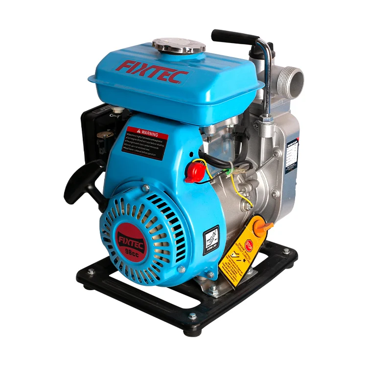 FIXTEC 1.5 Inch Universal High Pressure Gasoline Water Pumps Power Mini Gasoline Water Pump Machine