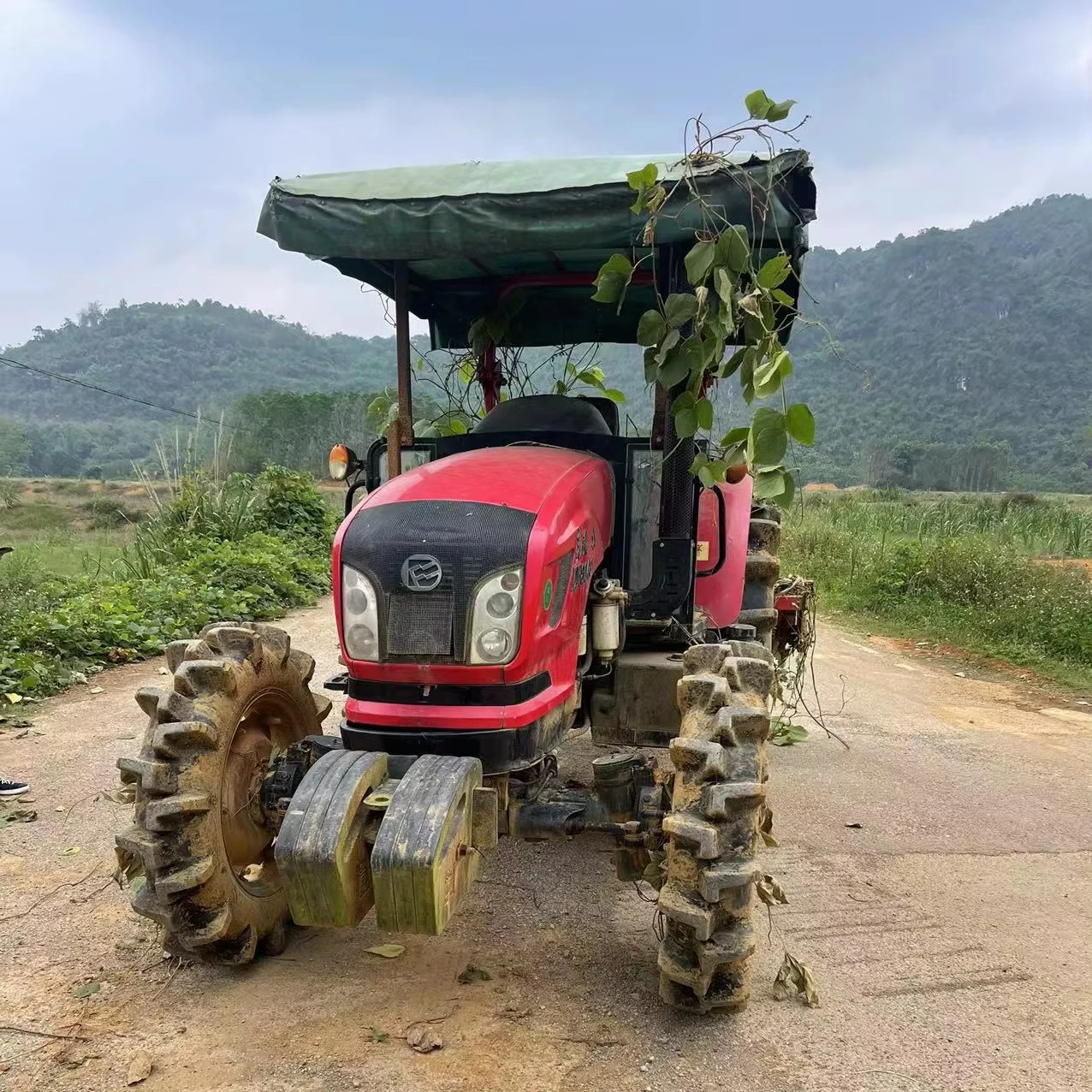 Подержанный Dongfeng 804-9 сельскохозяйственная техника сельскохозяйственное оборудование трактор китайский бренд для продажи