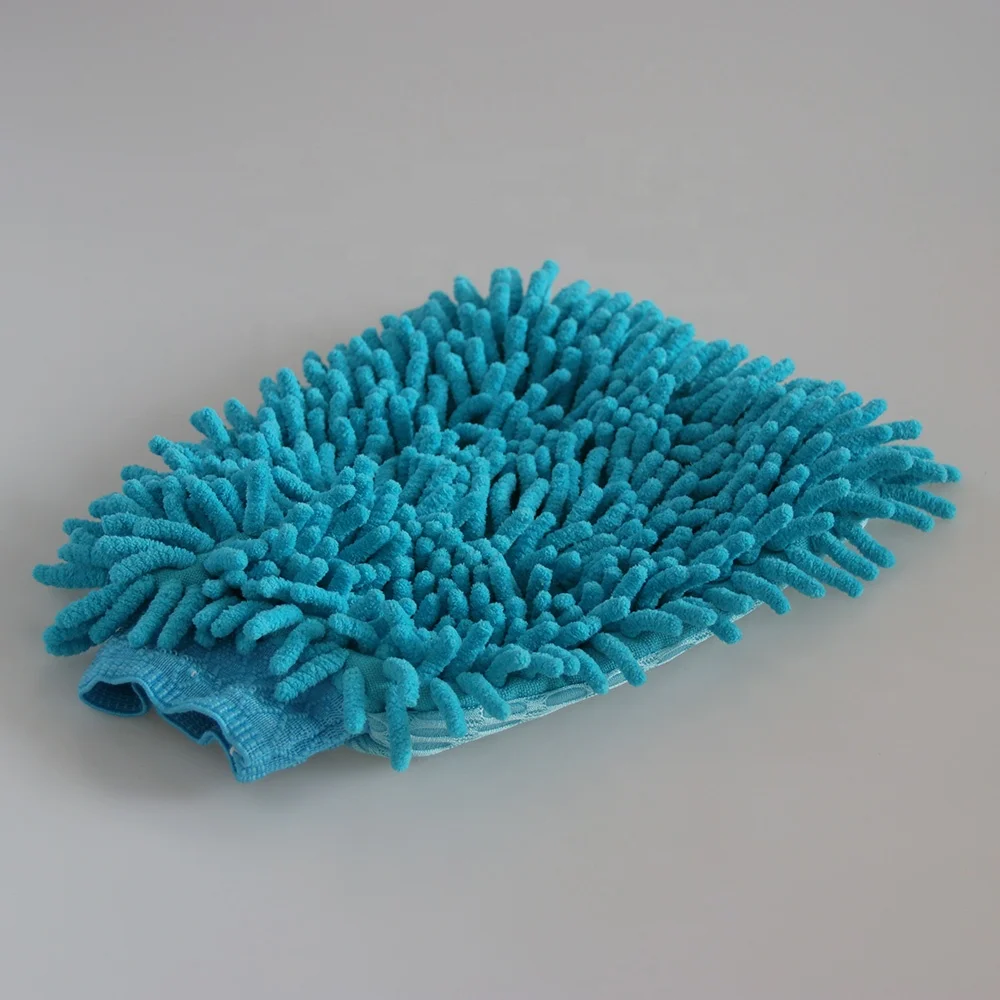 
Wholesale Soft Chenille Microfiber Car Wash Mitt Glove 