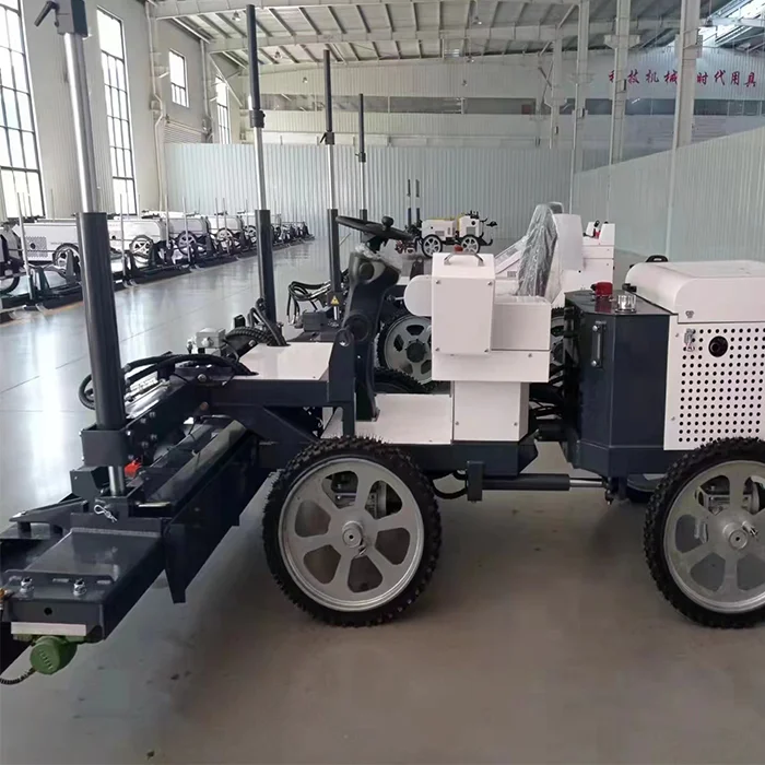 High Efficiency Concrete Floor Laser Screed Machine Vibratory Floor Paving Concrete Laser Screed Leveling Machine