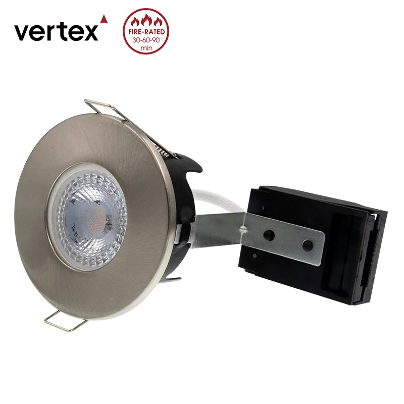 IP65 Waterproof GU10 Down Light Aluminum IC Rated Flicker Free COB Down Light Housing CCT 50W Gu10 Fire Rated Downlight