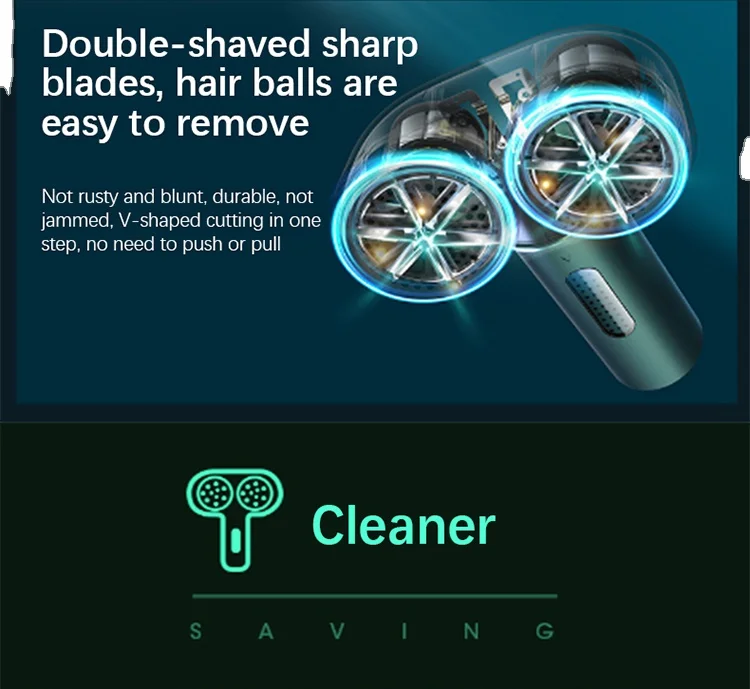 Quita Pelusa Fabric Sweater Woven Coat Pet Hair Clothes Fuzz Pills Pellet Trimmer Machine Portable Electric Shaver Lint Remover