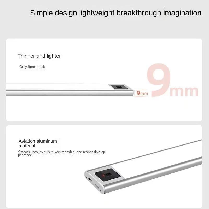 40cm LED Night Light with Motion Sensor Remote Control down Shade-for Bedroom Kitchen Closet Hallway Stair Cabinet Indoor Use