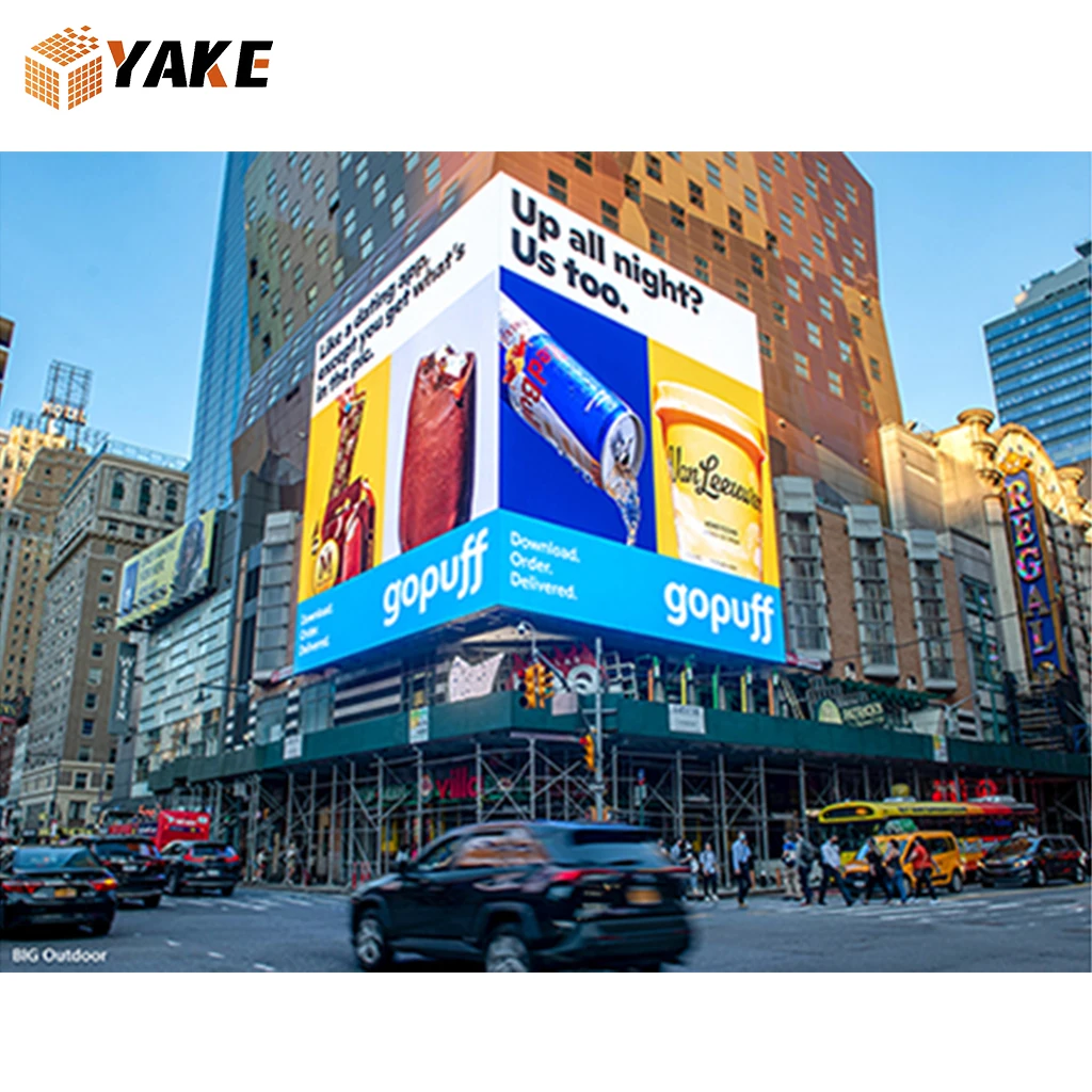 Giant Led Video Wall Led Advertising Mall Screen Outdoor Led Screen Display 3D Outside Building Commercial Digital Billboard