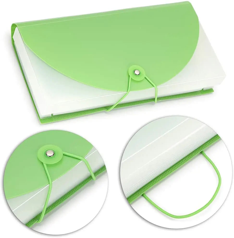 Oem Stationery Products Pp Material A4 Document Lever Arch File Organizer Bags Expanding File Folder