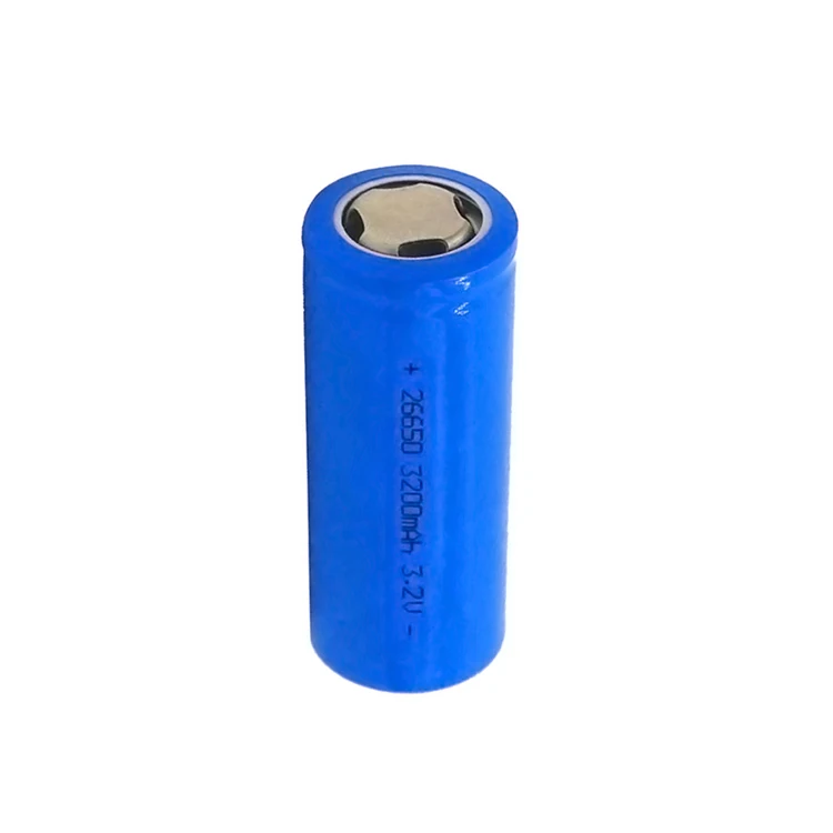 Hot Sales 3.2v 3200mah Cylindrical Lifepo4 Lithium Battery IFR26650 3.2V 2800mAh 3000mAh 3300mAh Lithium Battery Cell