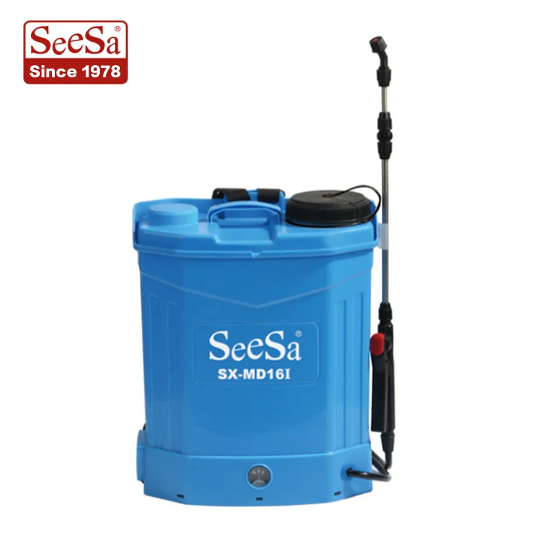 Seesa 16L садовый сельскохозяйственный ранец для борьбы с вредителями, опрыскиватель с электрическим насосом
