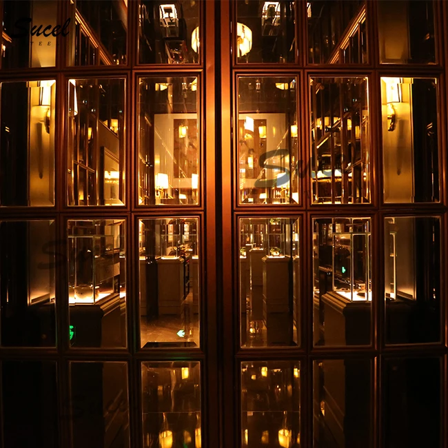 Sucel Steel Screen Inland Area Lattice Luxury Hotel Project Color Furniture Stainless Steel Sheet