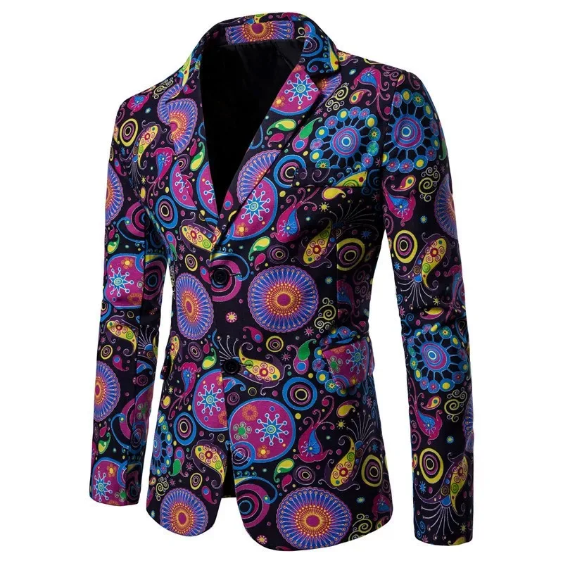 African style blazer African ethnic blazer for men African printed plus size jacket