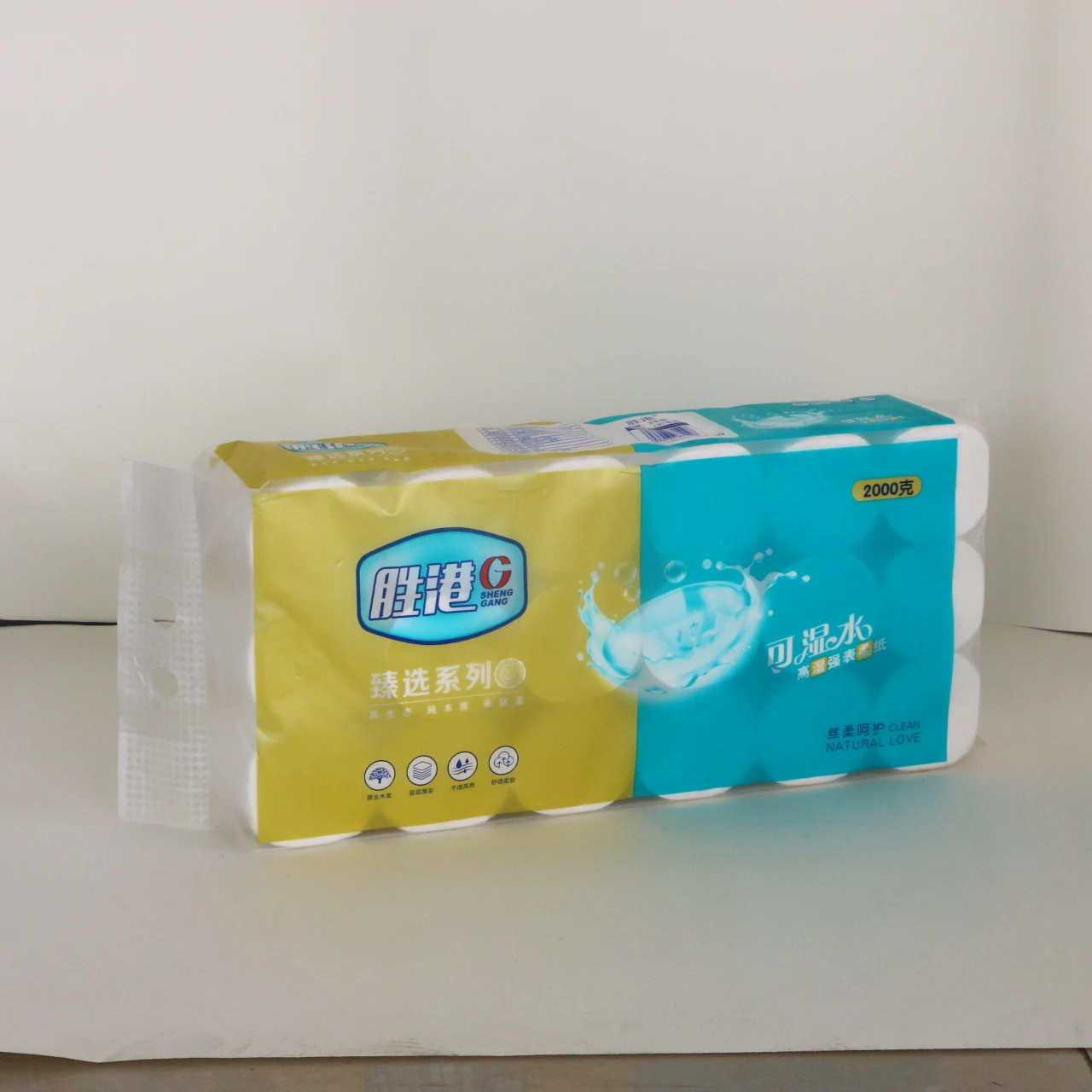 Soft Toilet Paper Coreless Towel Rolls Wood Pulp For Public Places