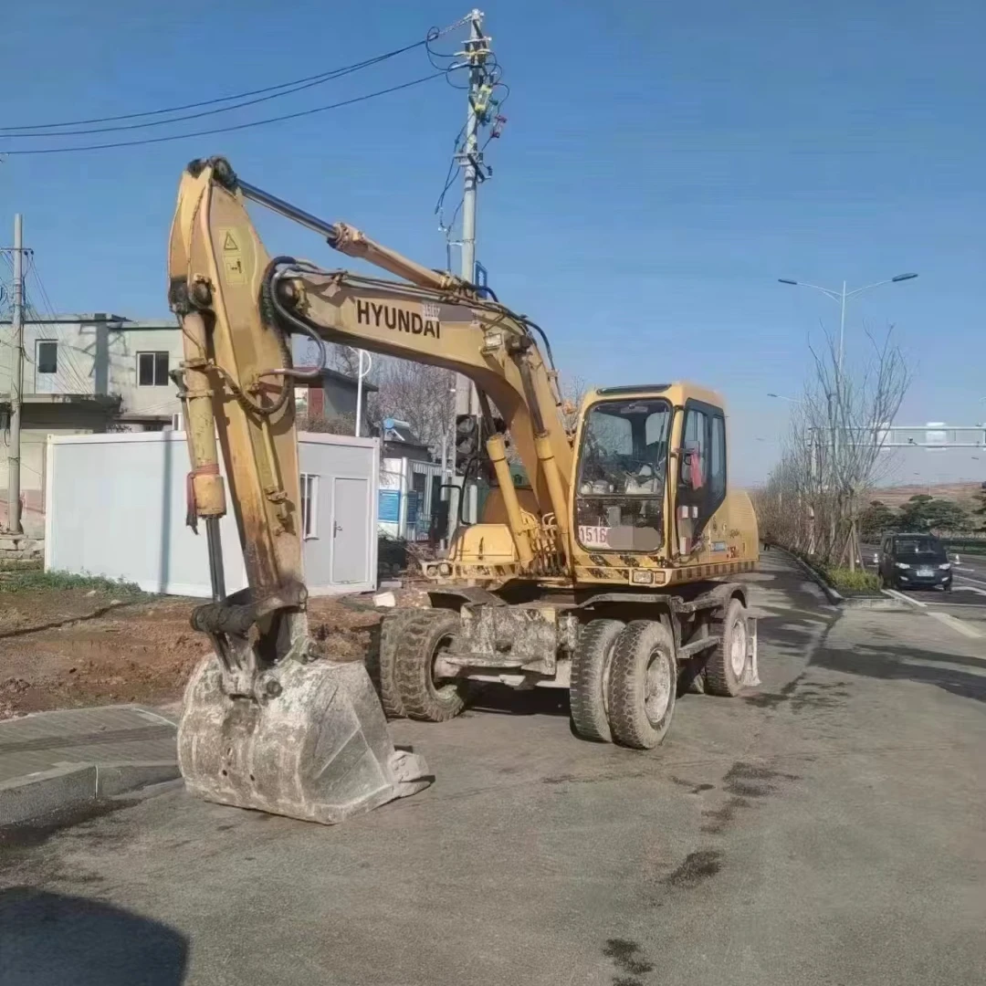 Горячие продажи дешевые колеса б/у экскаватор машины R150LC-9