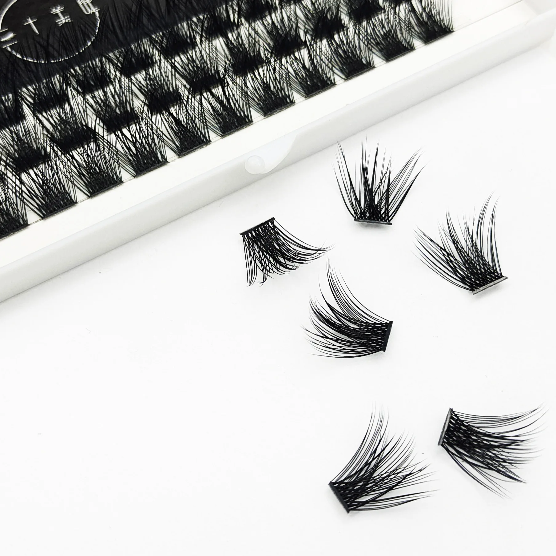 Diy segment lashes pre cut lashes lash supplies wholesale tweezers