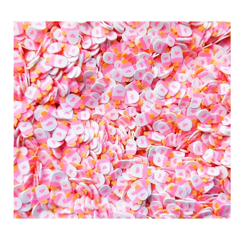 1 кг в упаковке ломтики полимерной глины для пиццы ногтевого дизайна искусственная еда слайма