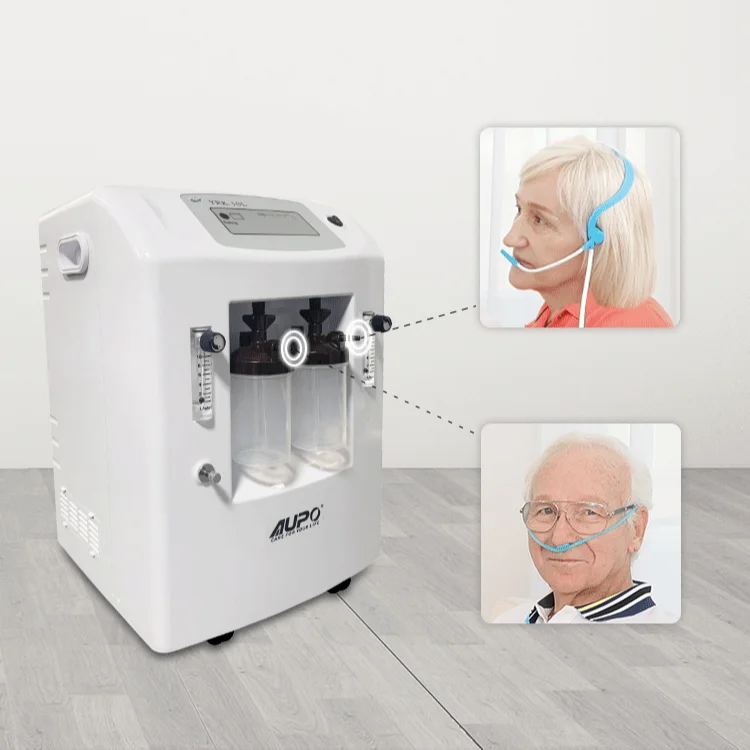 OEM Medical Grade 10l 5l High Dual Flow 96% Oxgen Generator 5 litre Home Portable Electric Oxygen Concentrator with Nebulizer