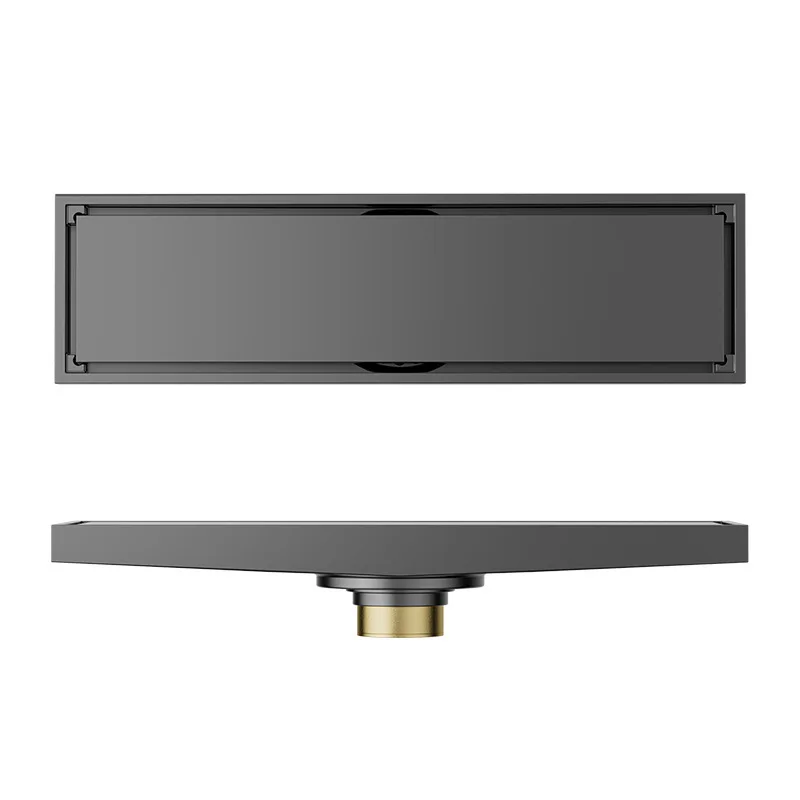 anti odor side outlet Refined copper channel linear with Lifting Hook Refined copper Shower Linear floor Drain