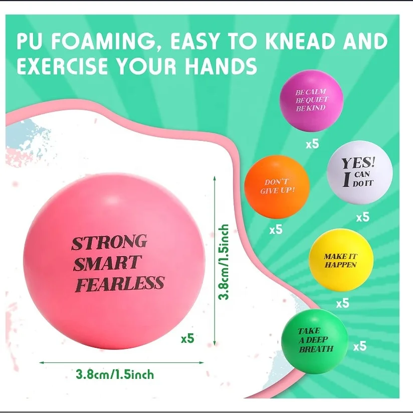 Custom shape stress ball  Finger Exercise Relief Balls Yellow Elastic Foam Ball