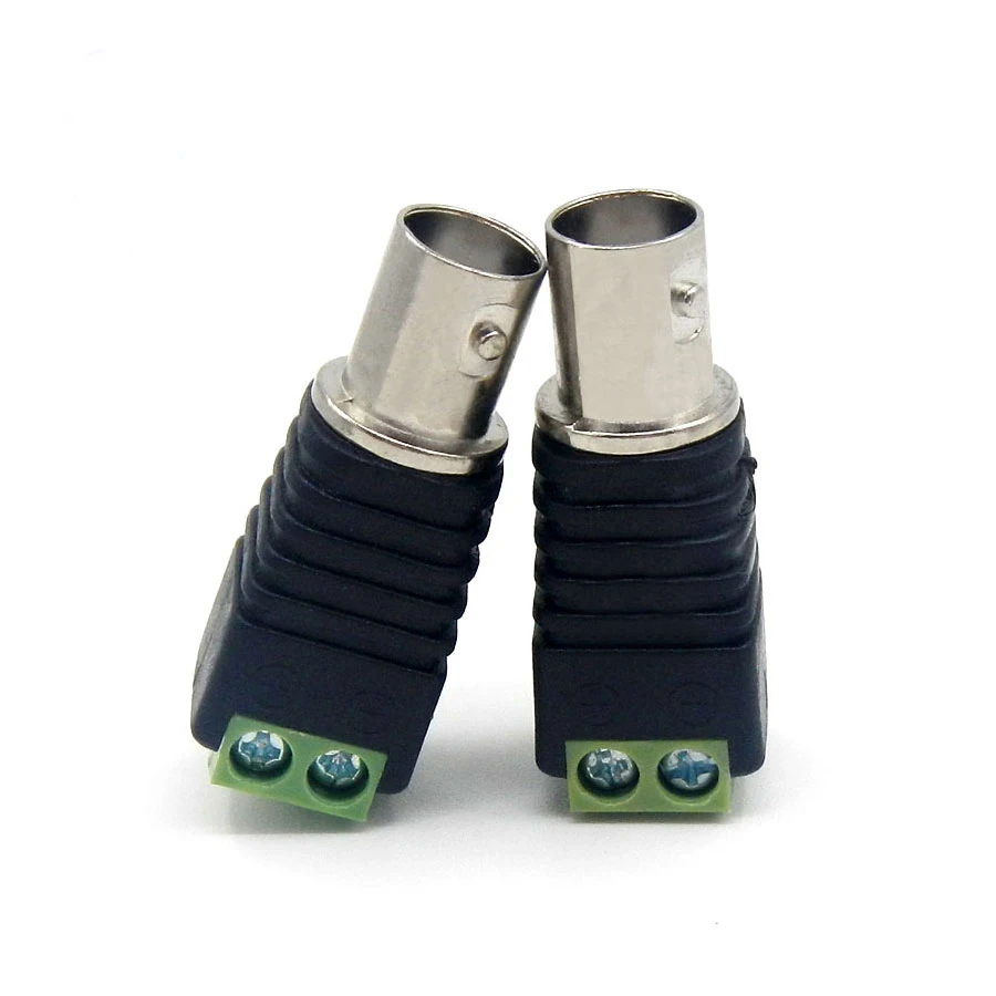 JR cctv accessories high quality coax cat5 to bnc connector
